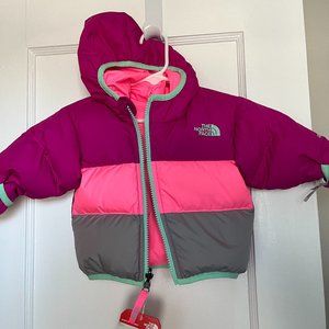 Infant girl's Northface puffy jacket